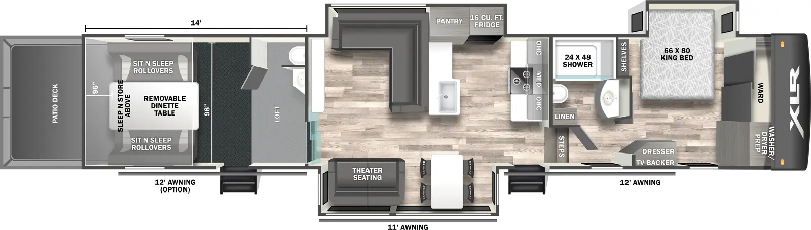 Xlr Nitro 41G14 Floorplan